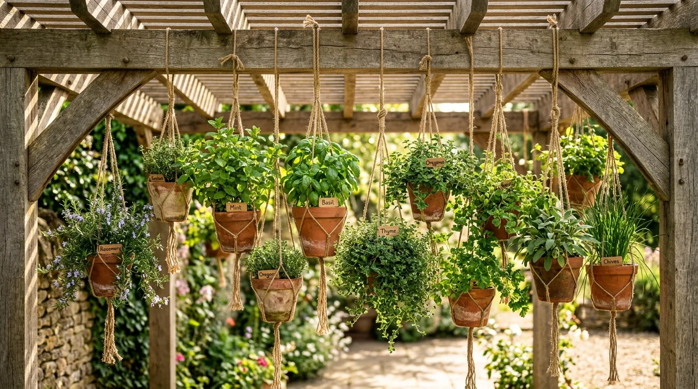 Mixed Herb and Flower Garden